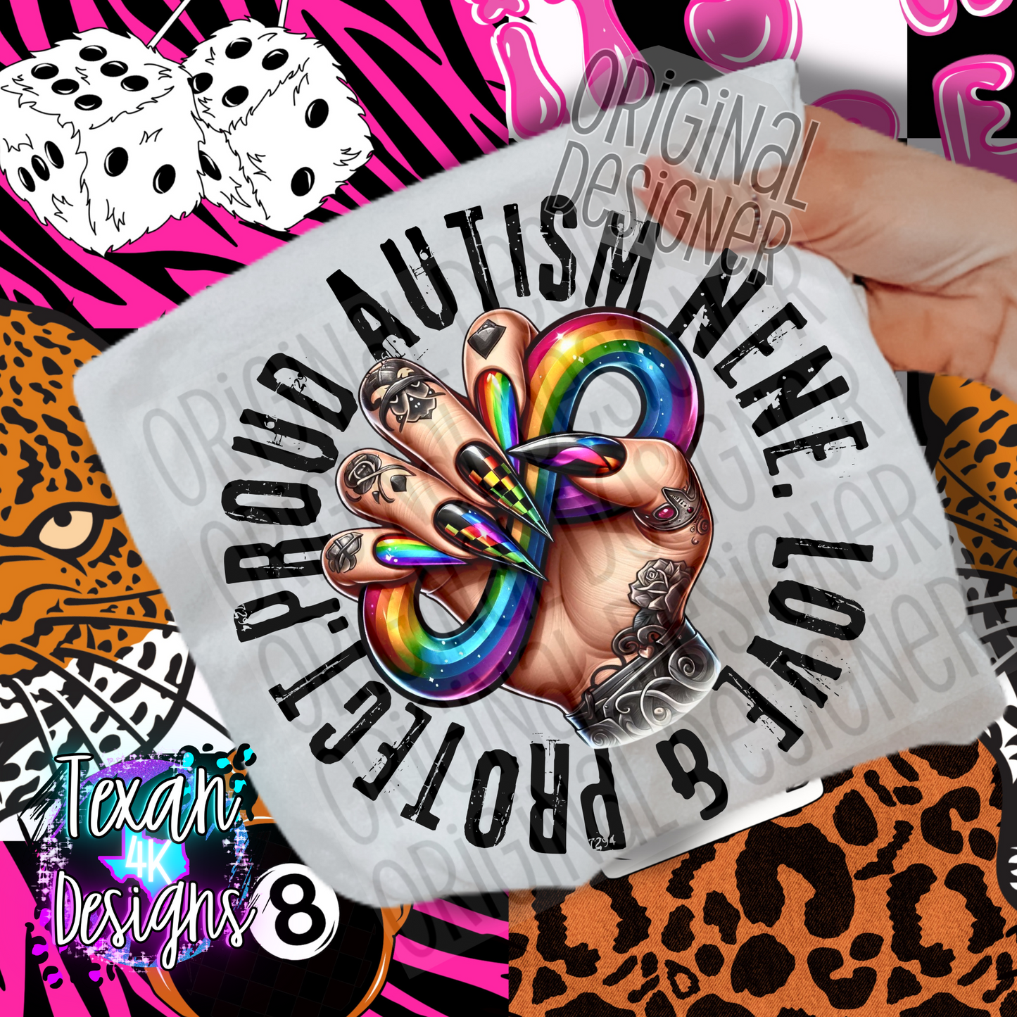 proud autism nene - 2 DIGITAL PNG