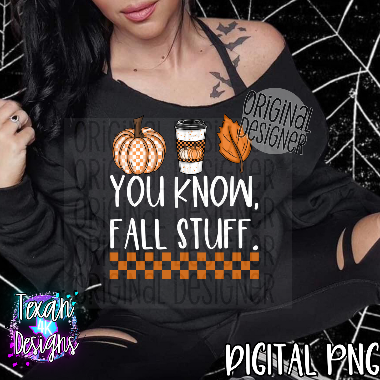 you know, fall stuff - 2 DIGITAL PNG