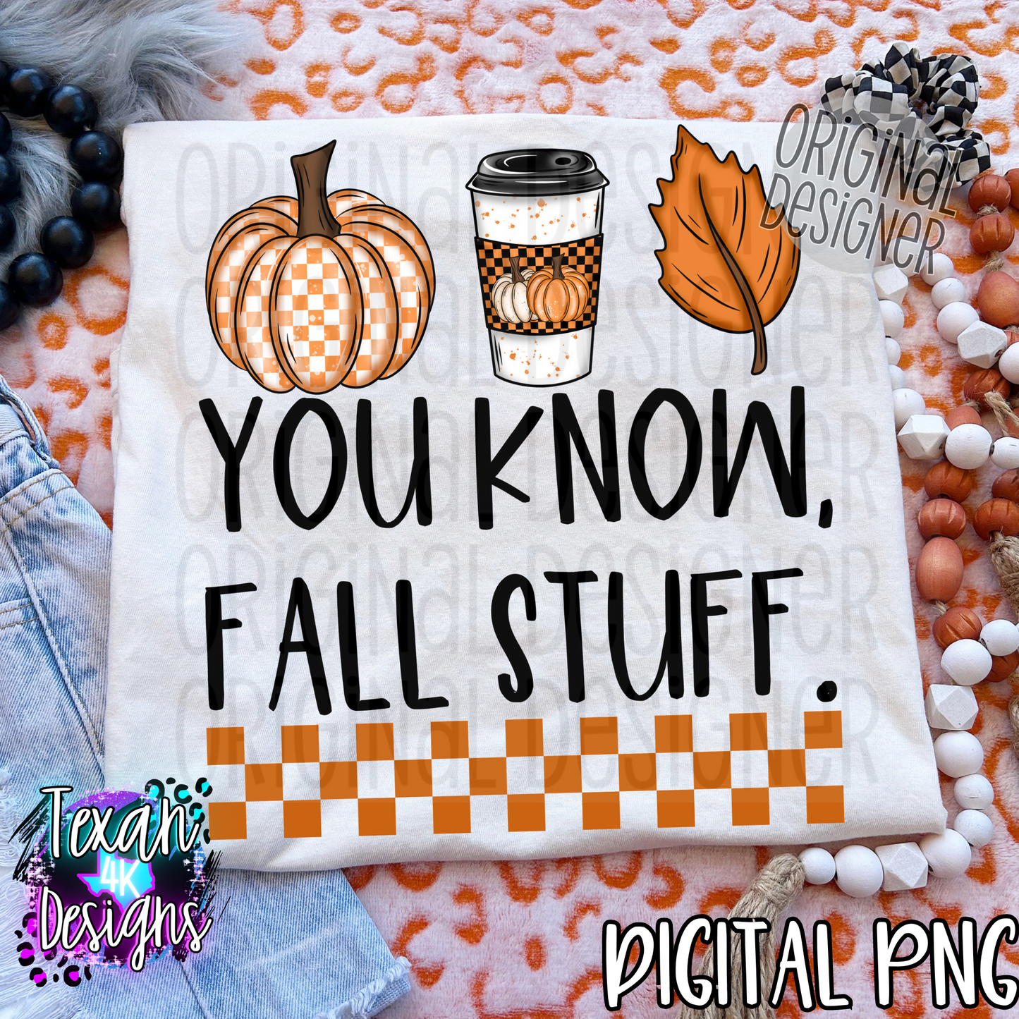 you know, fall stuff - 2 DIGITAL PNG