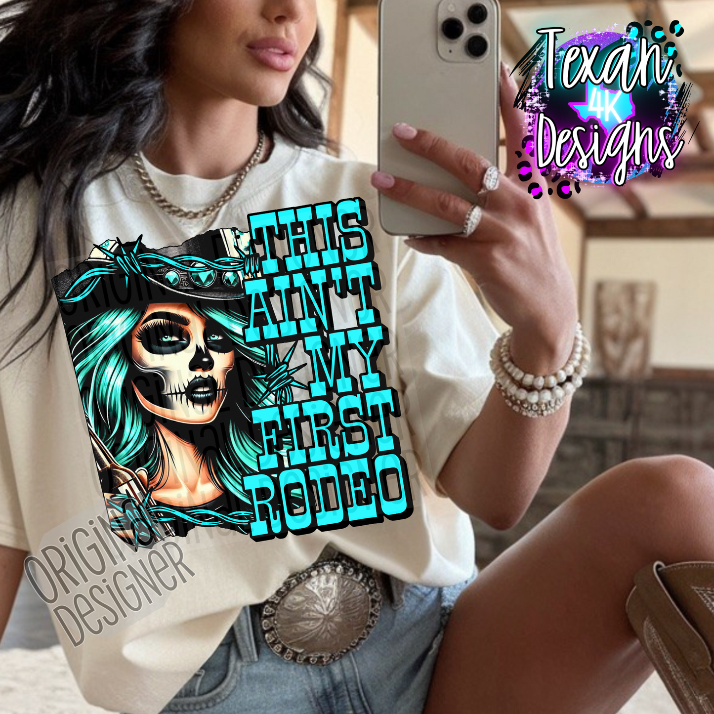 this ain't my first rodeo - DIGITAL PNG