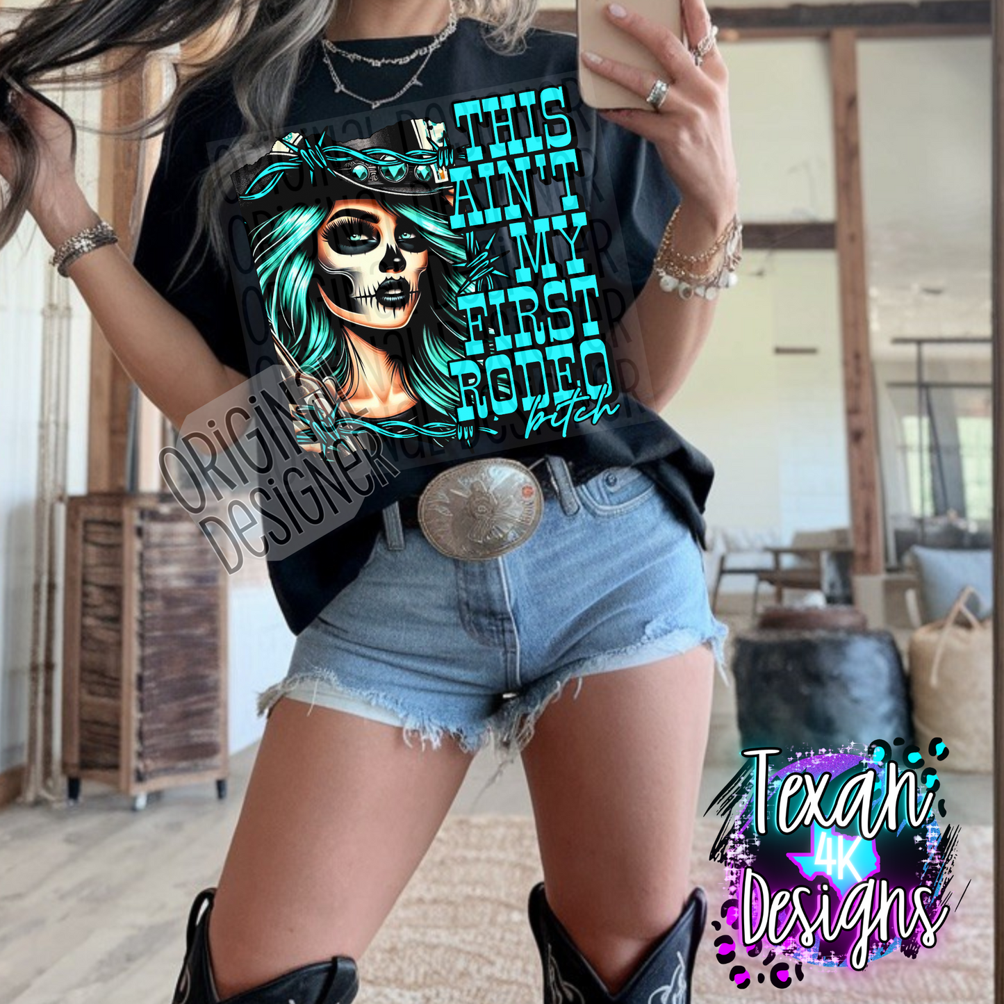 this ain't my first rodeo B - DIGITAL PNG