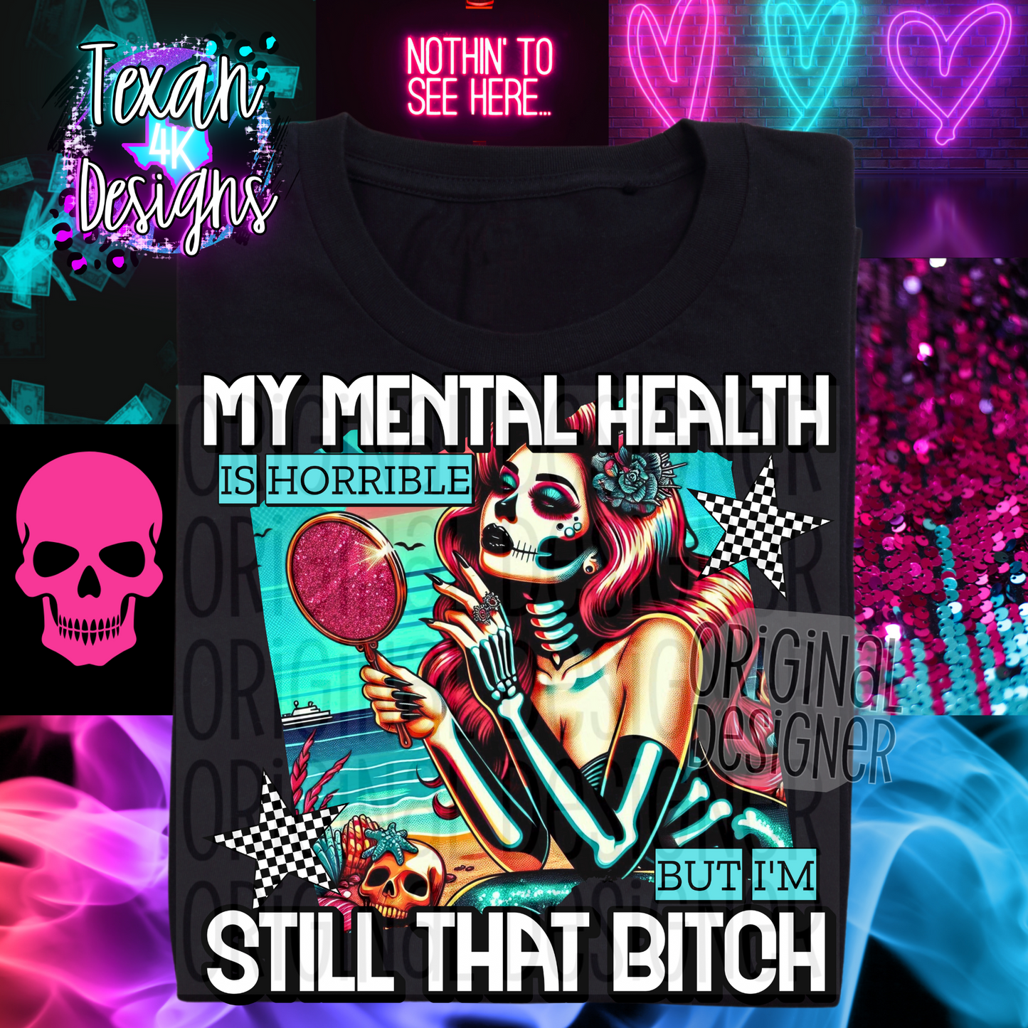 my mental health is horrible - DIGITAL PNG