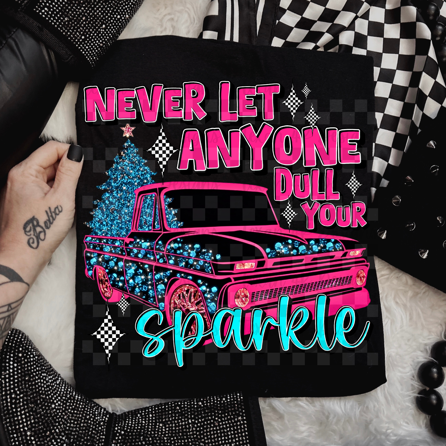 never let anyone dull your sparkle - DIGITAL PNG