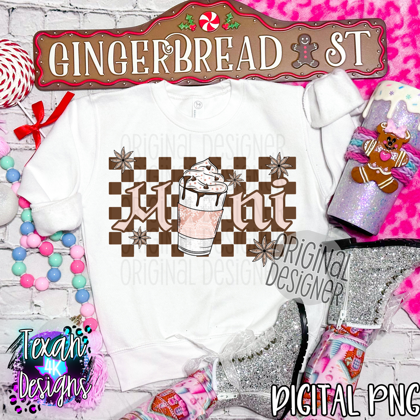 mini boho christmas - DIGITAL PNG