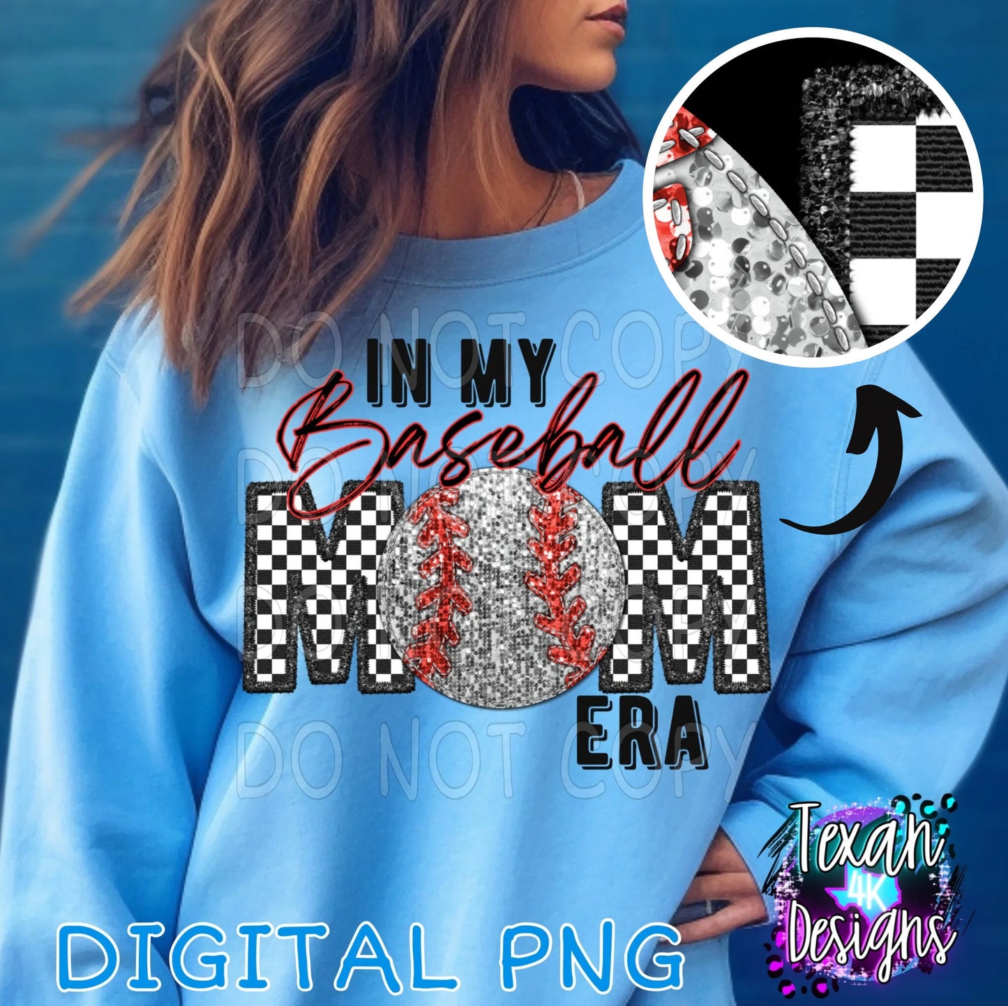 In my baseball mom era - DIGITAL PNG