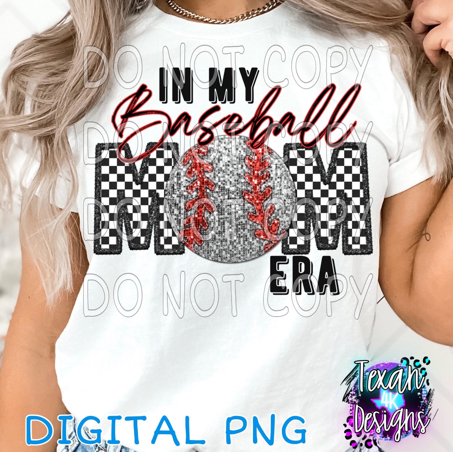 In my baseball mom era - DIGITAL PNG