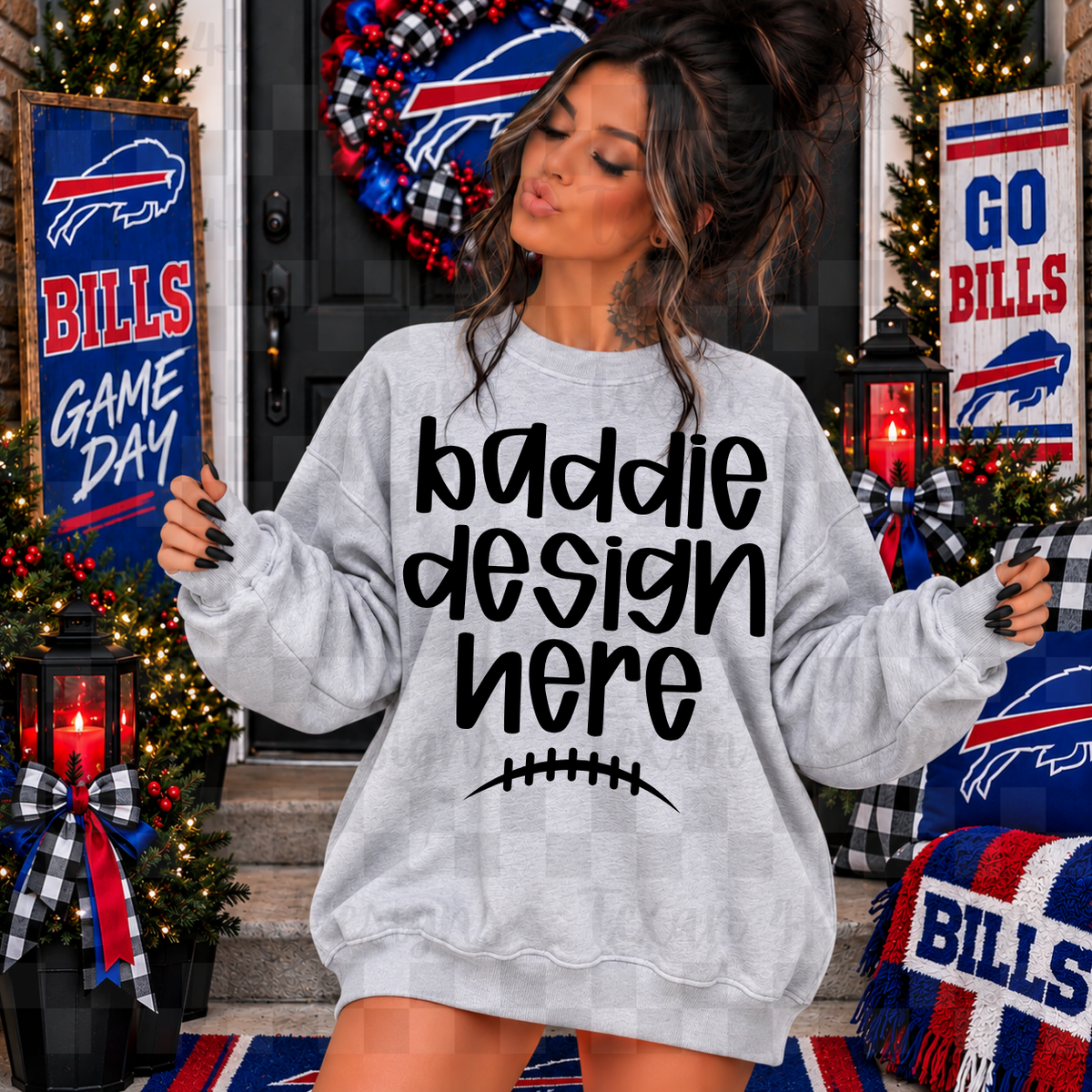 BUNDLE FOOTBALL b B sweatshirts , 5 mock up