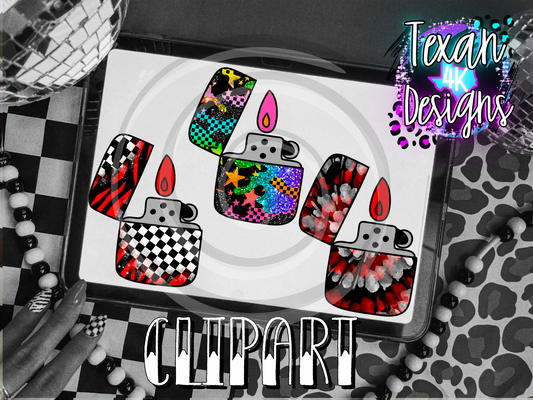 lighter - 3 clipart