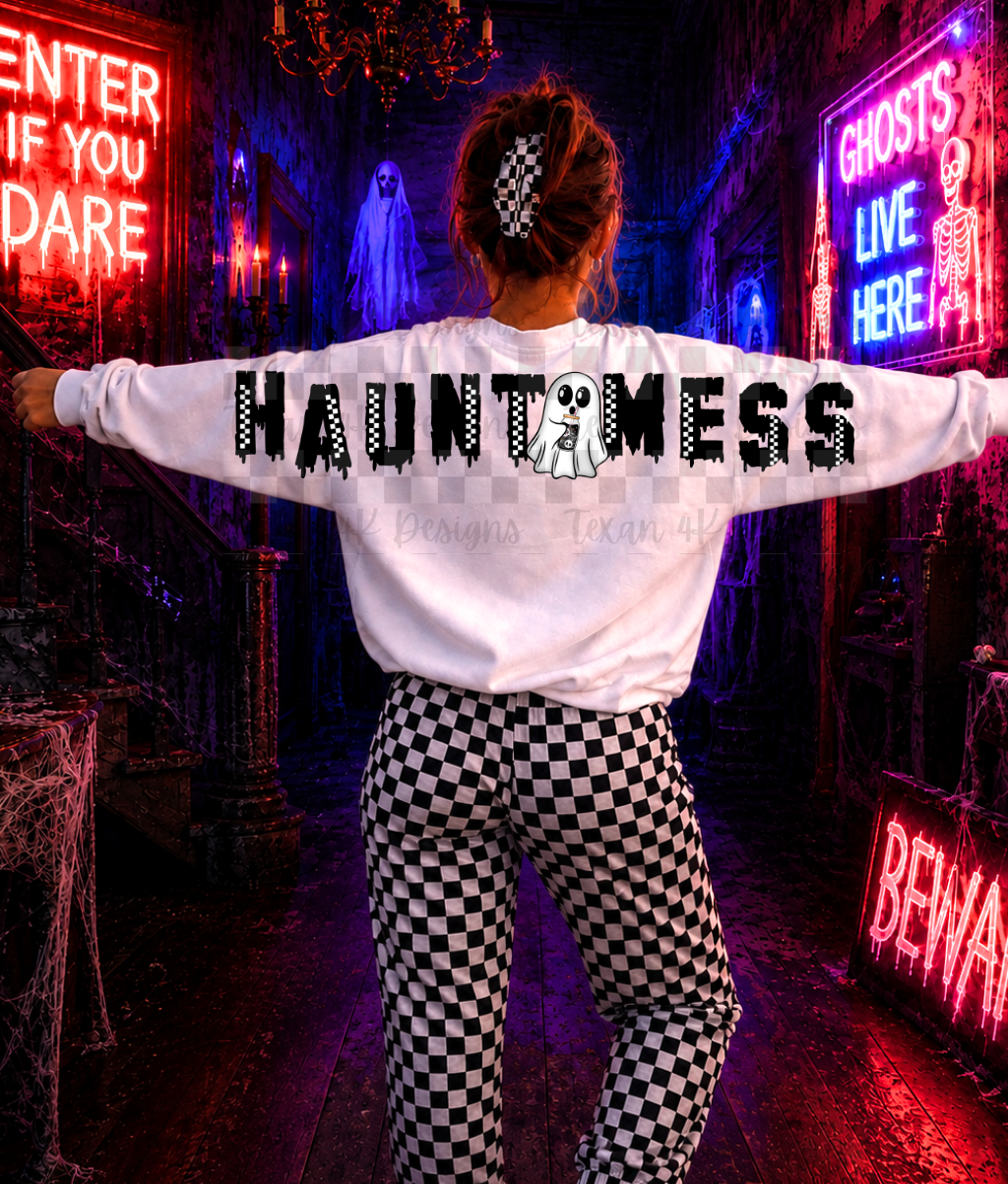haunt mess big back w/ pocket -  2 DIGITAL PNG