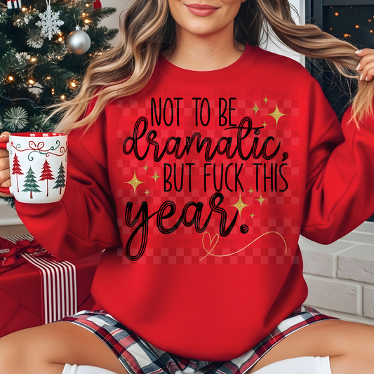 not to be dramatic - 2 DIGITAL PNG