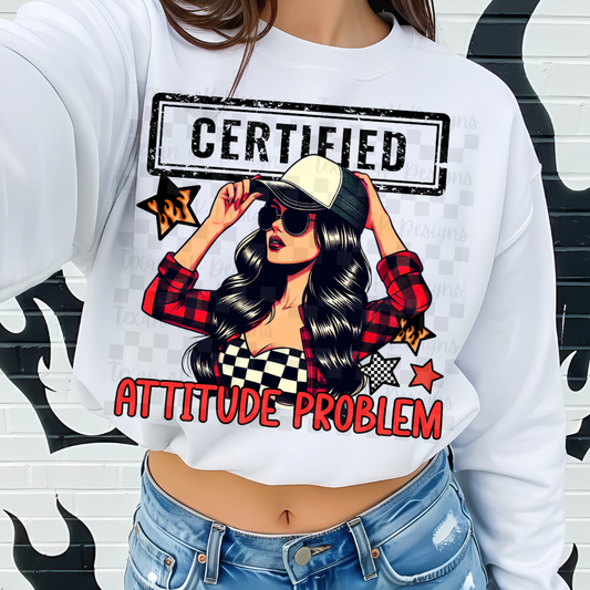 certified attitude problem - DIGITAL PNG