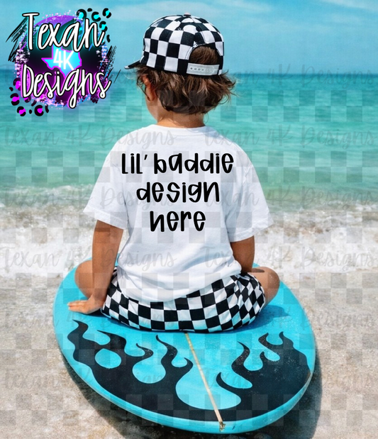 white shirt , mock up (boy)