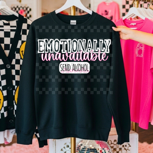 emotionally unavailable send alcohol - 2 DIGITAL PNG