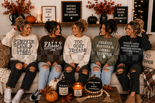 the cozy chaos bundle -  10 DIGITAL PNG