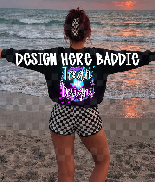 black back arms hoodie , mock up - beachy