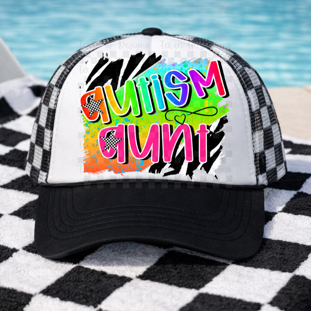 autism aunt - DIGITAL PNG
