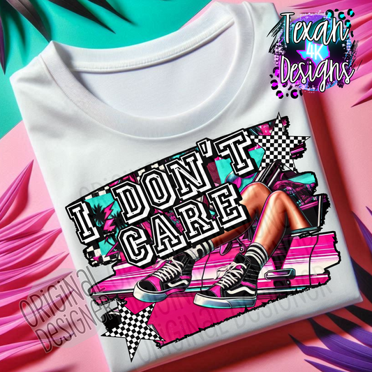 i don't care - DIGITAL PNG