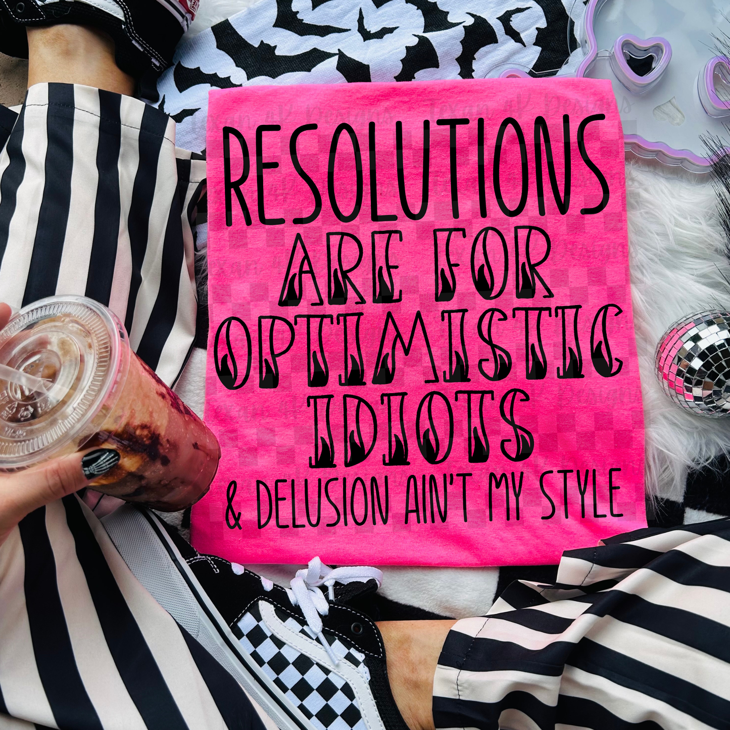 resolutions - 2 DIGITAL PNG