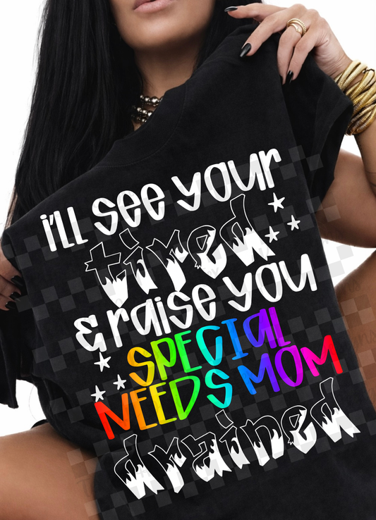 i'll see your tired  - 2 DIGITAL PNG