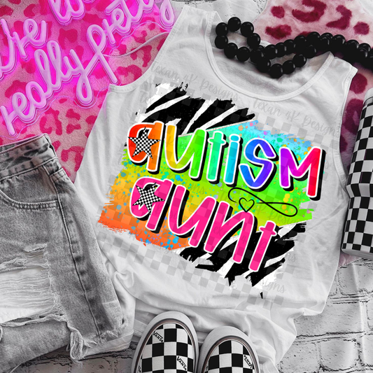 autism aunt - DIGITAL PNG