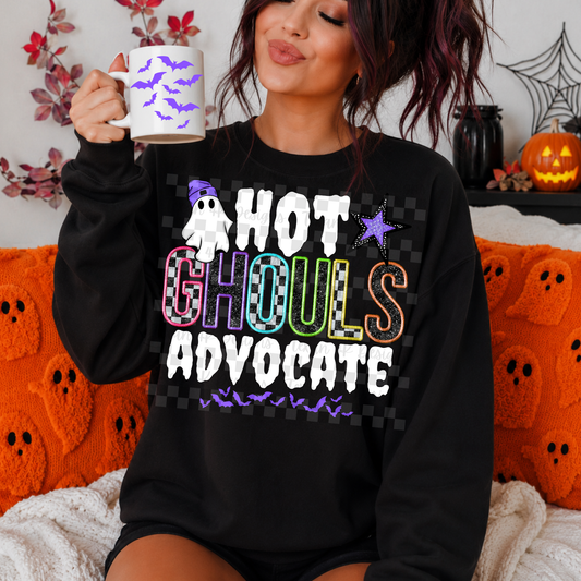 hot ghouls advocate white  - DIGITAL PNG