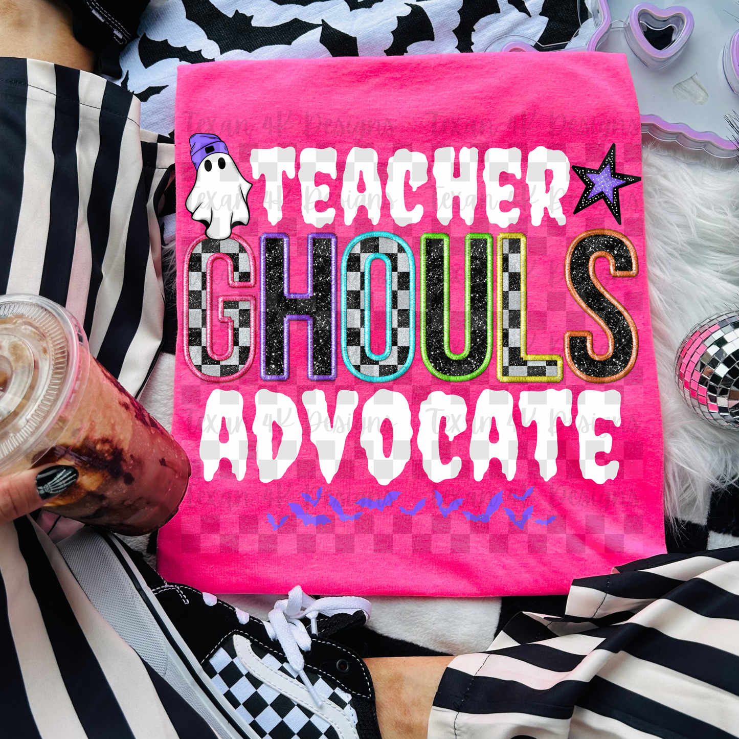 teacher ghouls advocate  - 2 DIGITAL PNG