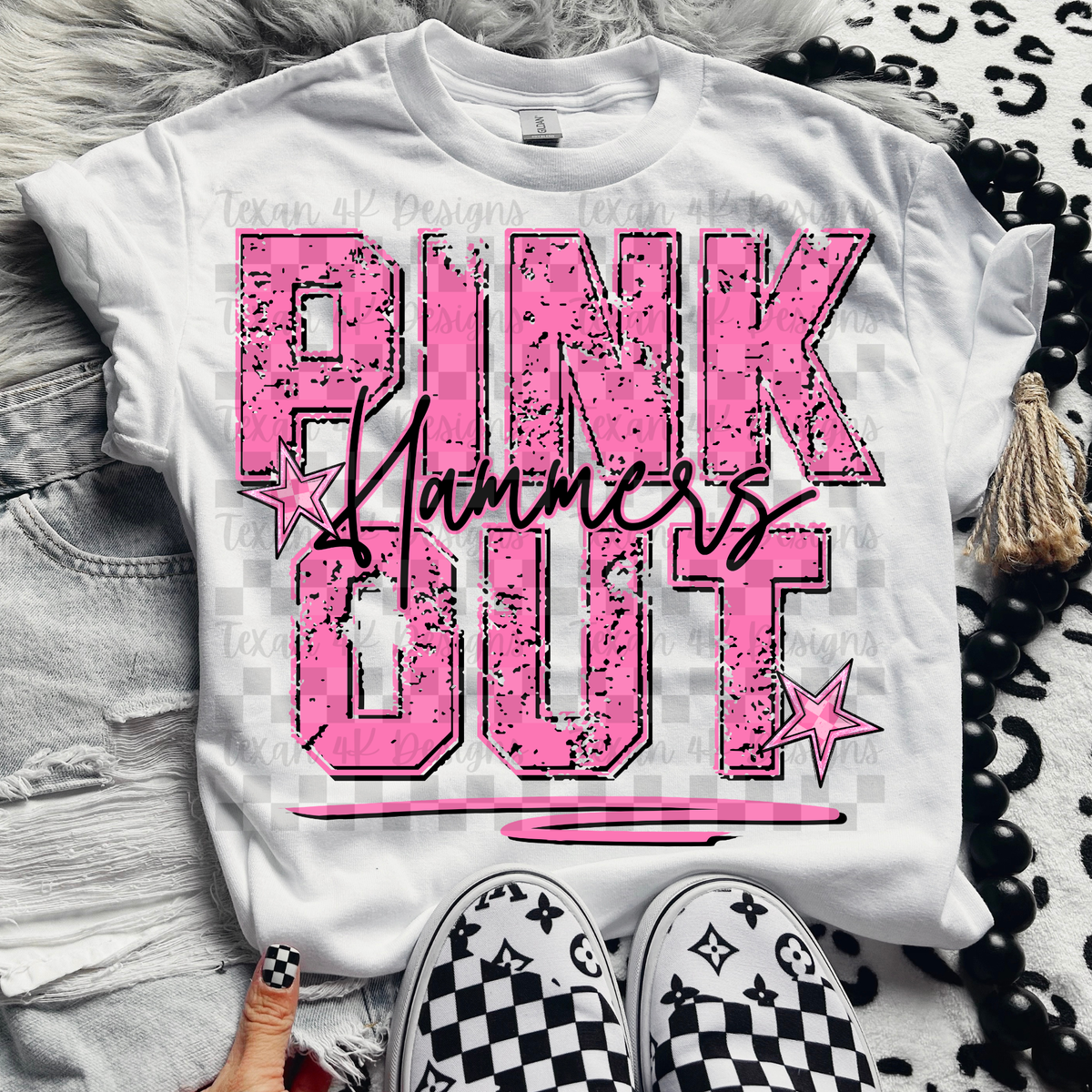 PINK OUT HAMMERS (no flame) - digital png