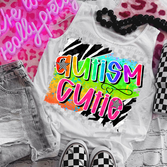 autism cutie - DIGITAL PNG