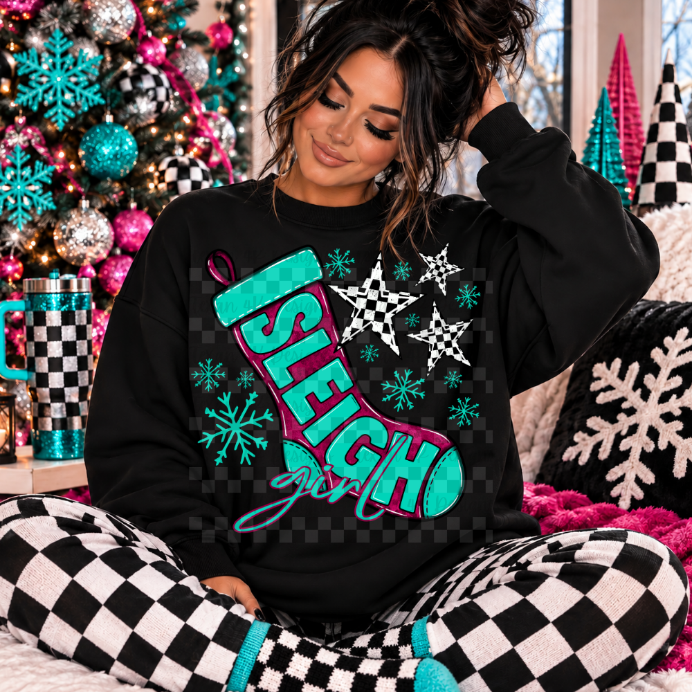 sleigh girl - 4 digital png