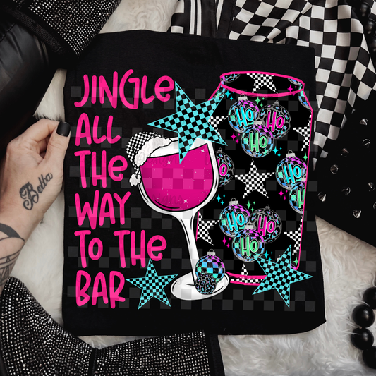 jingle all the way to the bar - DIGITAL PNG