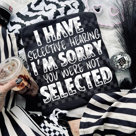 i have selective hearing -  2 DIGITAL PNG