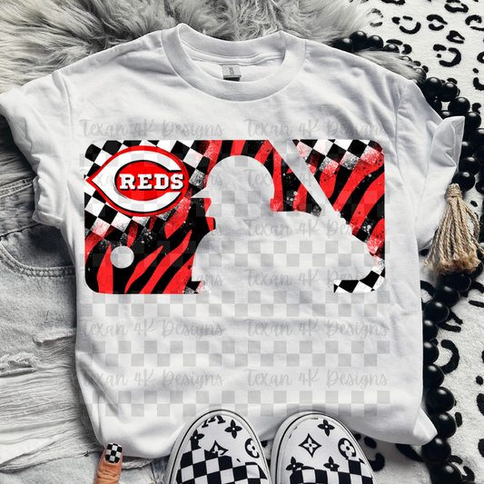 checkered zebra R- DIGITAL PNG
