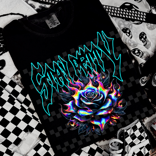 stay petty (rose)-  DIGITAL PNG