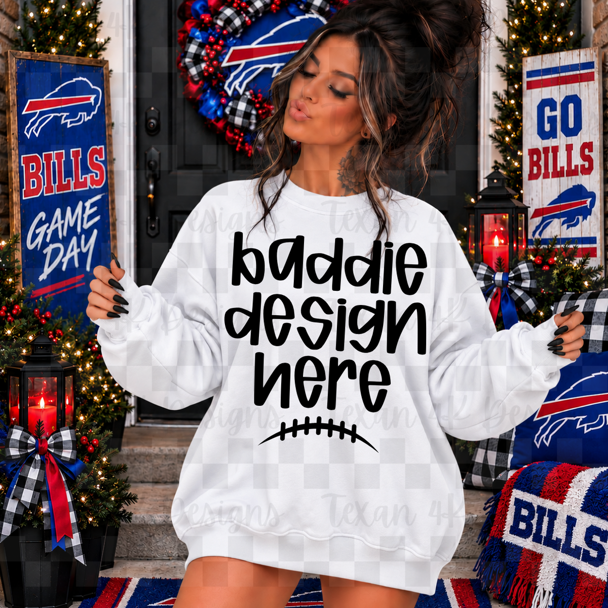 BUNDLE FOOTBALL b B sweatshirts , 5 mock up