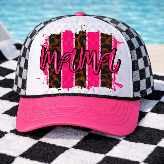 mama pink leopard - DIGITAL PNG