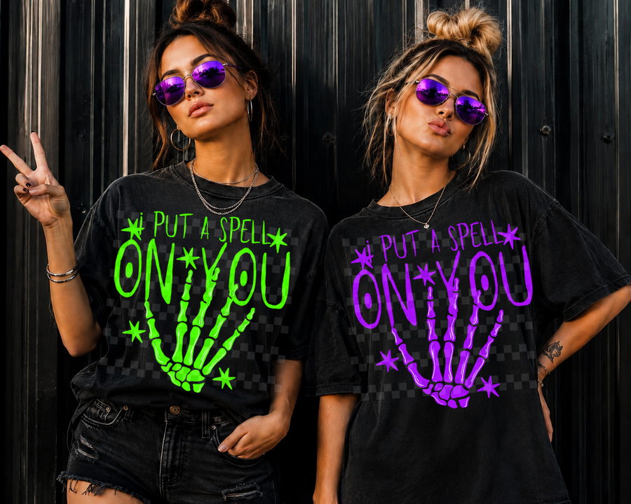 i put a spell on you -  2 DIGITAL PNG