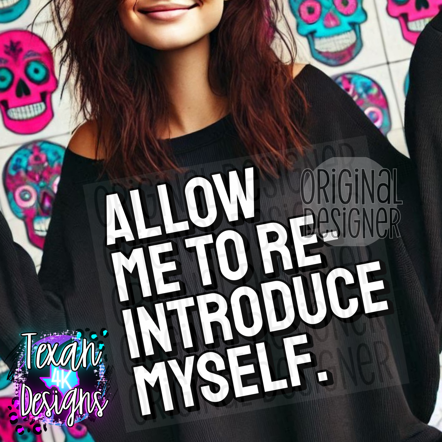 allow me to re introduce myself - 2 DIGITAL PNG