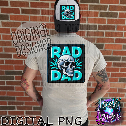 RAD DAD- DIGITAL PNG