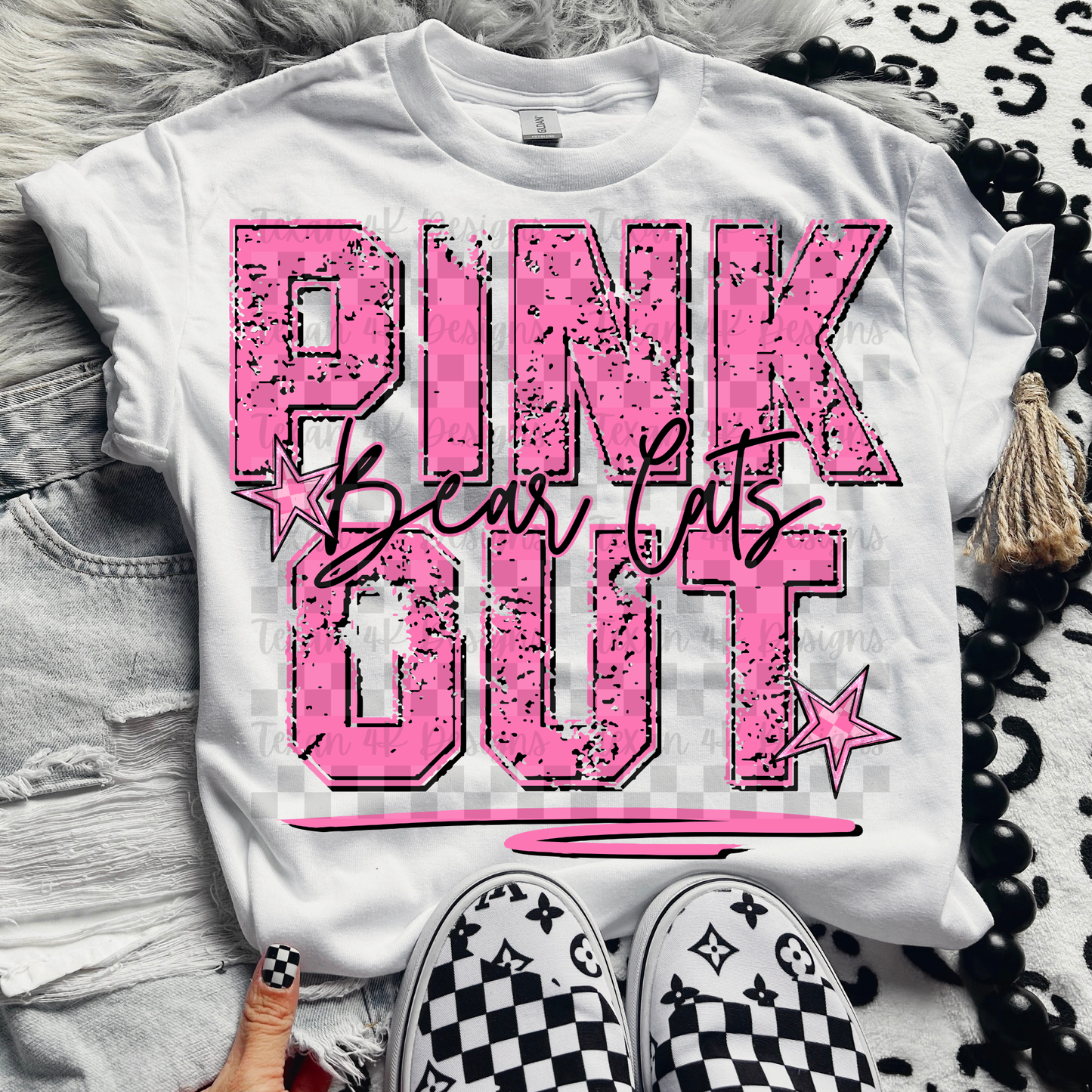 PINK OUT BEARC (no flame) - digital png