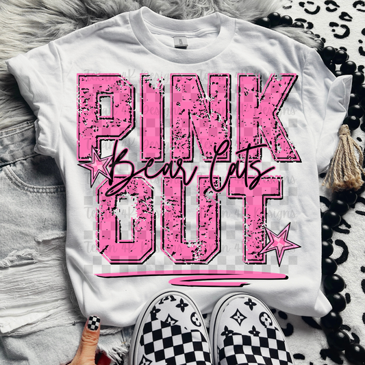 PINK OUT BEARC (no flame) - digital png
