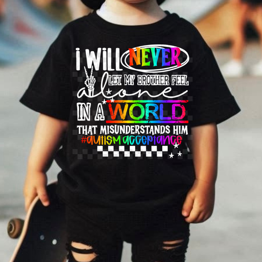 i will never let my brother (autism) -2  DIGITAL PNG