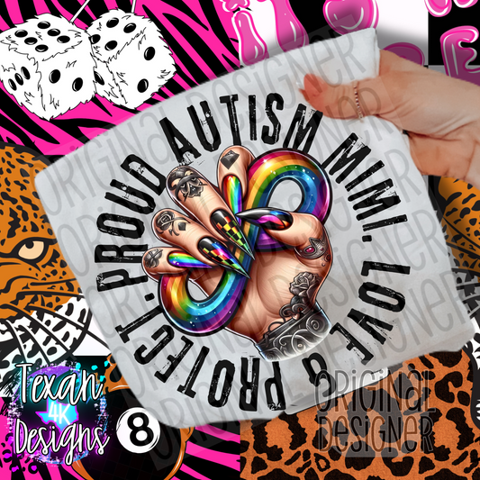 proud autism mimi - 2 DIGITAL PNG