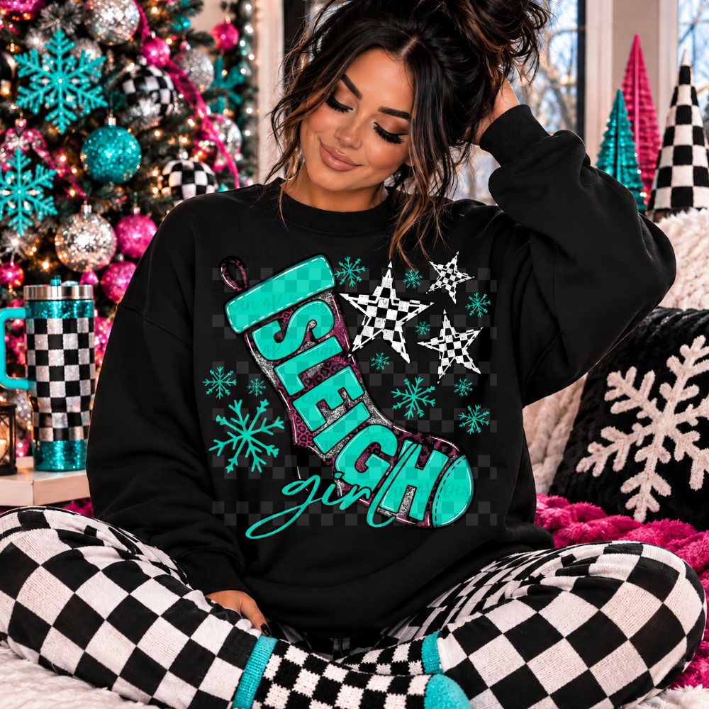 sleigh girl - 4 digital png