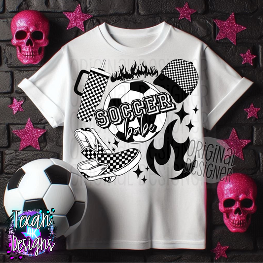 soccer babe  - DIGITAL PNG