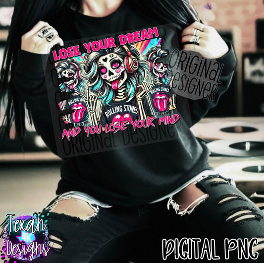 lose your dream - DIGITAL PNG