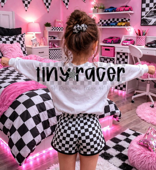 tiny racer - 2 DIGITAL PNG (girl)
