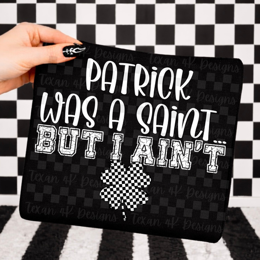 patrick was a saint - 2 DIGITAL PNG