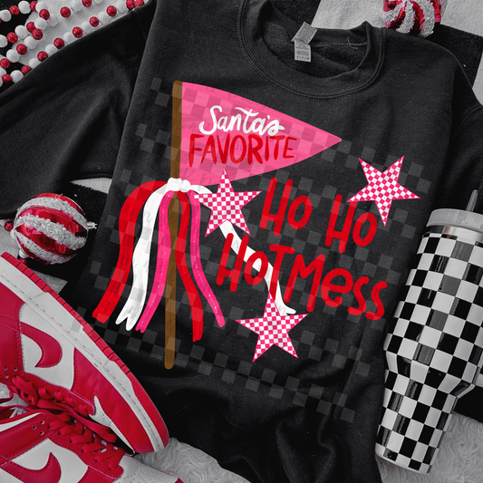 santa's favorite ho ho hotmess - DIGITAL PNG