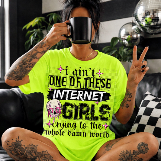 i ain't one of these internet girls  - 2 DIGITAL PNG