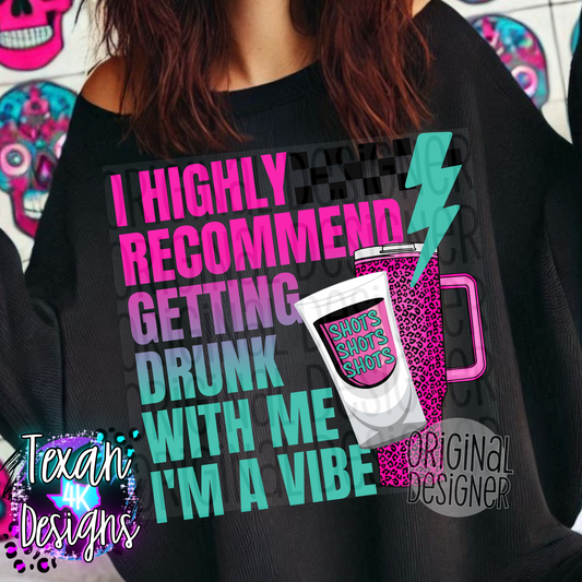 i highly recommend (shots) - DIGITAL PNG